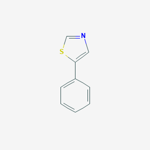 molecular formula C9H7NS B154837 5-苯基噻唑 CAS No. 1826-13-7