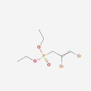 Diethyl (2,3-dibromoprop-2-en-1-yl)phosphonate