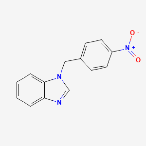 1-[(4-Nitrophenyl)methyl]-1H-benzimidazole