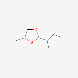 1,3-Dioxolane, 4-methyl-2-(1-methylpropyl)-