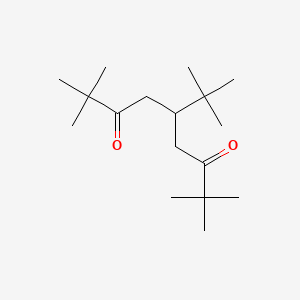 5-tert-Butyl-2,2,8,8-tetramethylnonane-3,7-dione