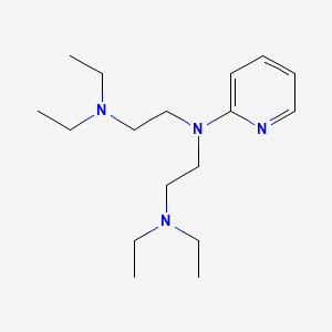 Pyridine, 2-(bis(2-diethylaminoethyl)amino)-