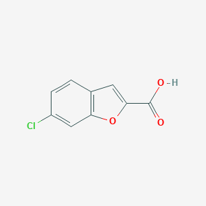 molecular formula C9H5ClO3 B154838 6-氯苯并呋喃-2-羧酸 CAS No. 442125-04-4