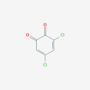 B15483849 3,5-Dichlorocyclohexa-3,5-diene-1,2-dione CAS No. 21405-51-6