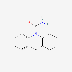 1,2,3,4,4a,9,9a,10-Octahydro-10-acridinecarboxamide