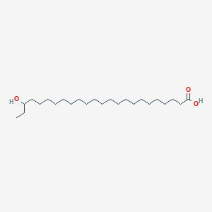 molecular formula C24H48O3 B15484014 22-Hydroxytetracosanoic acid CAS No. 18060-70-3