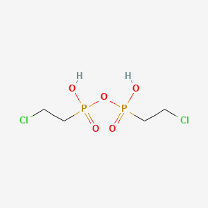 Bis(2-chloroethyl)diphosphonic acid