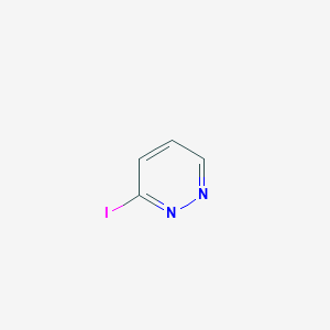 molecular formula C4H3IN2 B154842 3-碘哒嗪 CAS No. 65202-53-1
