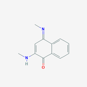 (4E)-2-(Methylamino)-4-(methylimino)naphthalen-1(4H)-one