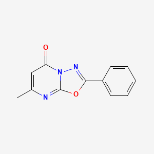 7-Methyl-2-phenyl-5H-[1,3,4]oxadiazolo[3,2-a]pyrimidin-5-one