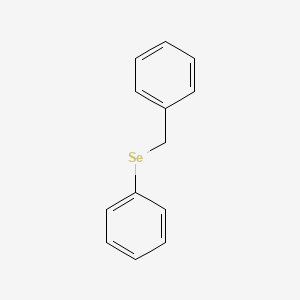 molecular formula C13H12Se B15484356 Alpha-(phenylseleno)toluene CAS No. 18255-05-5