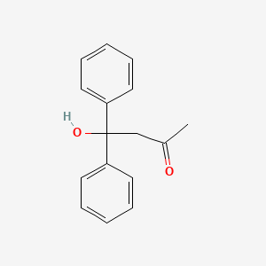 2-Butanone, 4-hydroxy-4,4-diphenyl-