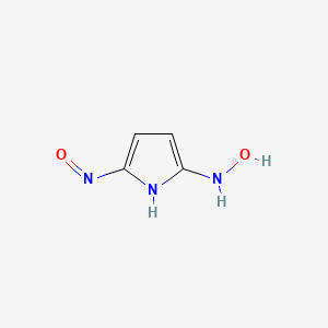 N-Hydroxy-5-nitroso-1H-pyrrol-2-amine