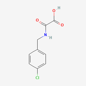 2-((4-Chlorobenzyl)amino)-2-oxoacetic acid