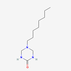 5-Octyl-1,3,5-triazinan-2-one