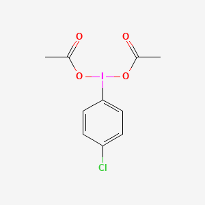 Iodine, bis(acetyloxy)(4-chlorophenyl)-