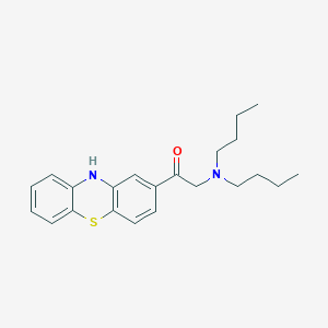 2-(dibutylamino)-1-(10H-phenothiazin-2-yl)ethanone