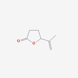 2(3H)-Furanone, dihydro-5-(1-methylethenyl)-