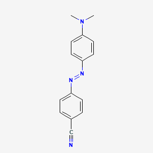 4-{(E)-[4-(Dimethylamino)phenyl]diazenyl}benzonitrile