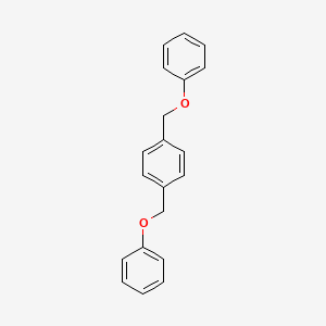 molecular formula C20H18O2 B15484975 1,4-Bis(phenoxymethyl)benzene CAS No. 10403-79-9