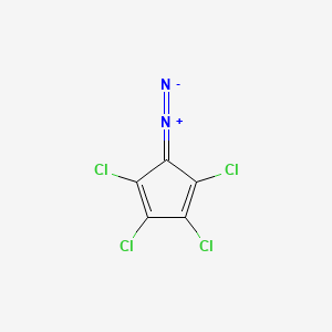 1,2,3,4-Tetrachloro-5-diazocyclopenta-1,3-diene