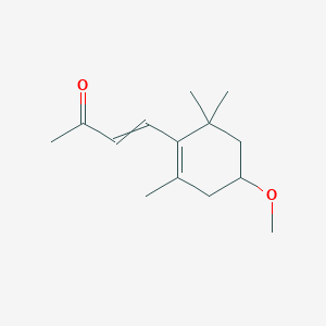 4-(4-Methoxy-2,6,6-trimethylcyclohex-1-en-1-yl)but-3-en-2-one