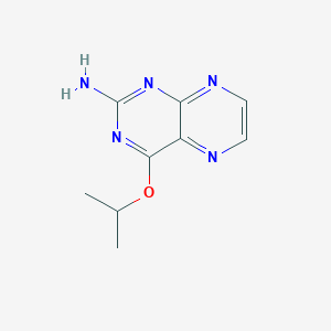 2-Pteridinamine, 4-(1-methylethoxy)-