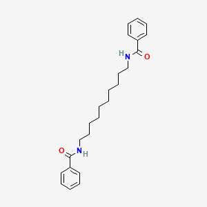 molecular formula C24H32N2O2 B15485253 N,N'-(Decane-1,10-diyl)dibenzamide CAS No. 13880-41-6