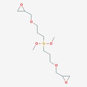 Dimethoxybis{3-[(oxiran-2-yl)methoxy]propyl}silane