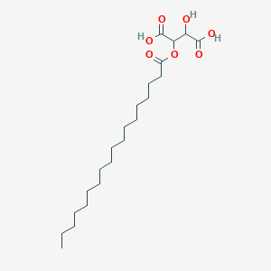 2-Hydroxy-3-(octadecanoyloxy)butanedioic acid