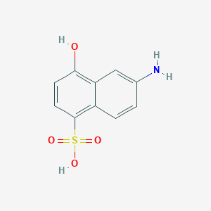 6-Amino-4-hydroxynaphthalene-1-sulfonic acid