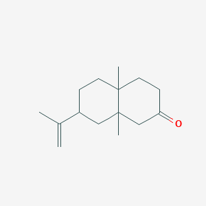 4a,8a-Dimethyl-7-(prop-1-en-2-yl)octahydronaphthalen-2(1h)-one