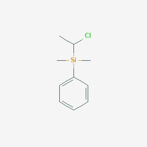 (1-Chloroethyl)(dimethyl)phenylsilane