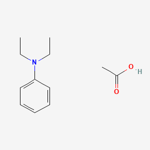 Acetic acid--N,N-diethylaniline (1/1)