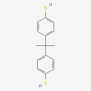 Benzenethiol, 4,4'-(1-methylethylidene)bis-