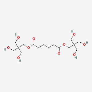 Bis[3-hydroxy-2,2-bis(hydroxymethyl)propyl] hexanedioate