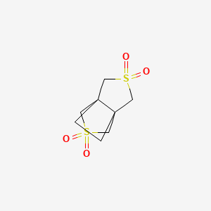 1H,4H-3a,6a-Ethano-2lambda~6~,5lambda~6~-thieno[3,4-c]thiophene-2,2,5,5(3H,6H)-tetrone