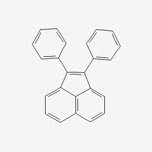 molecular formula C24H16 B15486233 1,2-Diphenylacenaphthylene CAS No. 13638-84-1