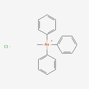 Methyl(triphenyl)arsanium chloride