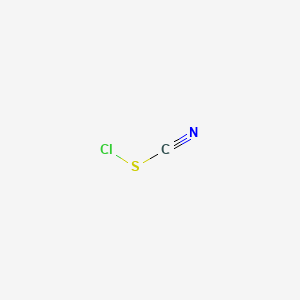 molecular formula CClNS B15486726 Chlorine thiocyanate CAS No. 5961-98-8