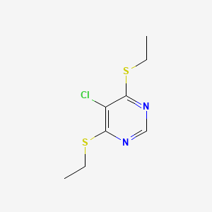 5-Chloro-4,6-bis(ethylsulfanyl)pyrimidine