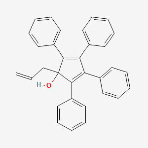 2,3,4,5-Tetraphenyl-1-prop-2-enylcyclopenta-2,4-dien-1-ol