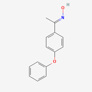 (NE)-N-[1-(4-phenoxyphenyl)ethylidene]hydroxylamine