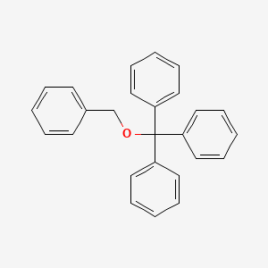 molecular formula C26H22O B15486918 Benzyl trityl ether CAS No. 5333-62-0