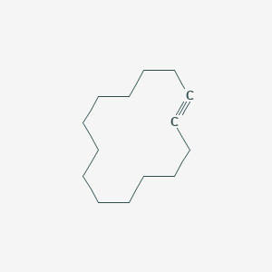 molecular formula C14H24 B15486937 Cyclotetradecyne CAS No. 6568-37-2