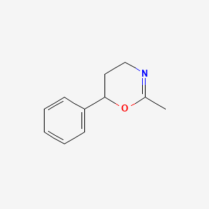 2-Methyl-6-phenyl-5,6-dihydro-4H-1,3-oxazine