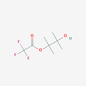 3-Hydroxy-2,3-dimethylbutan-2-yl trifluoroacetate