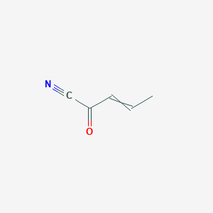 But-2-enoyl cyanide