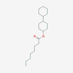 (4-Cyclohexylcyclohexyl) octanoate