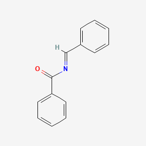 Benzamide, N-(phenylmethylene)-